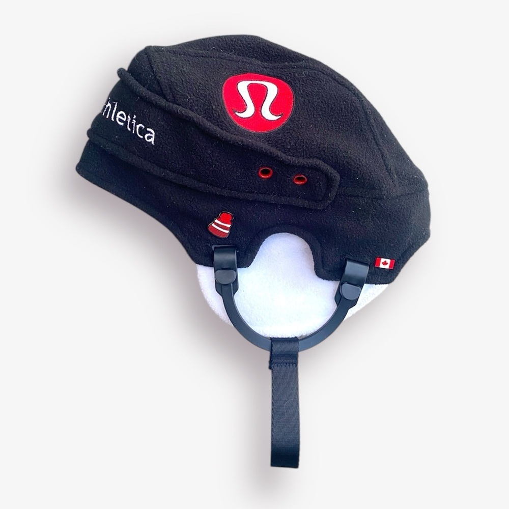 Lululemon Black Fleece Hockey Earflap Hat - Picture 4 of 4